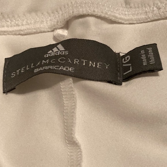 Stella McCartney / adidas tennis skirt white, size L with netting inlay one side - Picture 3 of 5